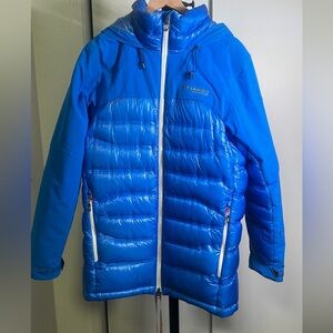 Columbia Sportswear Men’s Bright Blue Puffer Coat - Size Medium